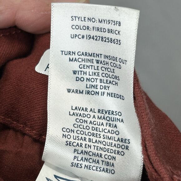 Seven 7 Tummyless High Rise Skinny Jeans Womens 8 (27 X 27.5) Fired Brick Red - Picture 12 of 13